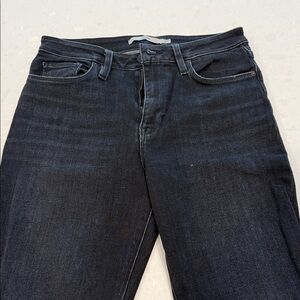 Hudson Holly Petite Jeans Women's High Rise Black Washed Denim - Color Mysteriou